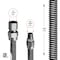 Flextron Gas Line Hose 1/2'' O.D.x18'' Length 1/2" FIPx3/8" MIP Fittings, Stainless Steel Flexible Connector FTGC-SS38-18F - alternate 5